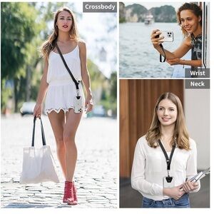 OUTXE Phone Lanyard, Black